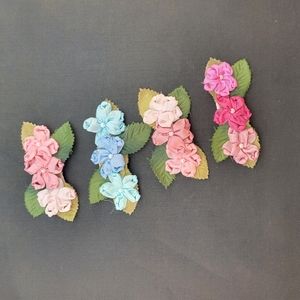 Set of 4 Hair Clips for girls